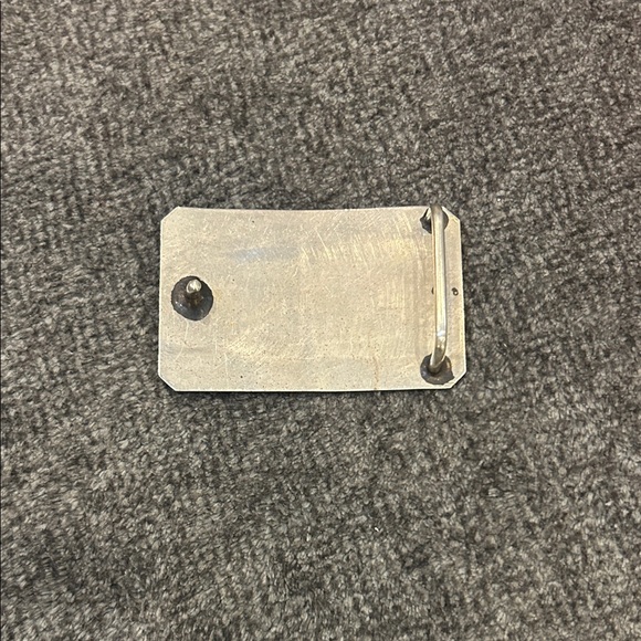 Vgt Ricardo nickel silver and bronze oak leaf western belt buckle. - Picture 5 of 5